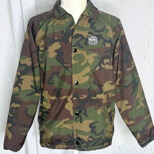 VANS Off The Wall Boys Camo Jacket.